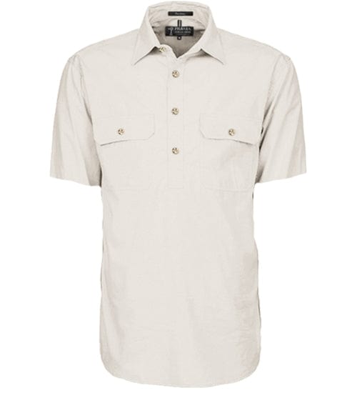 RiteMate Polos / Shirts Men's Pilbara Closed Front S/S Shirt