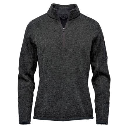 Stormtech Crews Black Heather / XS Stormtech Women's Avalanche 1/4 Zip Pullover