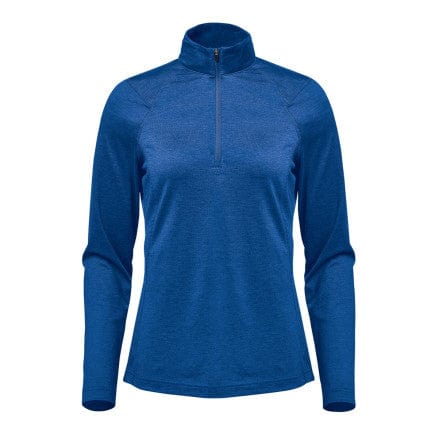 Stormtech Crews Classic Blue Heather / XS Stormtech Women's Milano 1/4 Zip Pullover
