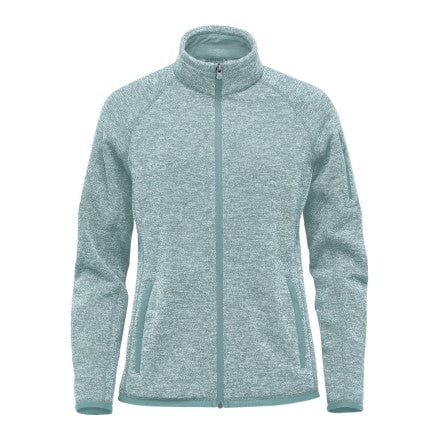Stormtech Crews Ice Blue Heather / XS Stormtech Women's Avalanche Full Zip Fleece Jacket