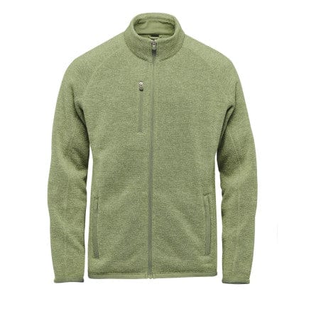 Stormtech Crews Sage Green Heather / S Stormtech Men's Avalanche Full Zip Fleece Jacket