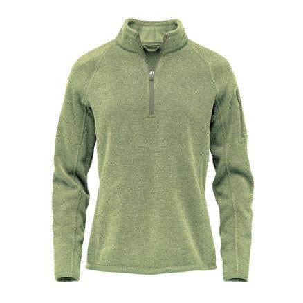 Stormtech Crews Sage Green Heather / XS Stormtech Women's Avalanche 1/4 Zip Pullover