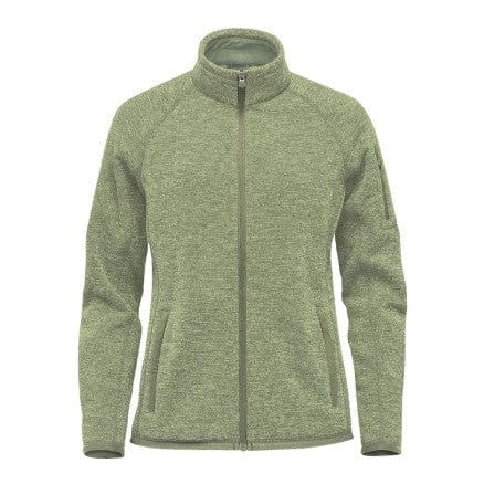 Stormtech Crews Sage Green Heather / XS Stormtech Women's Avalanche Full Zip Fleece Jacket