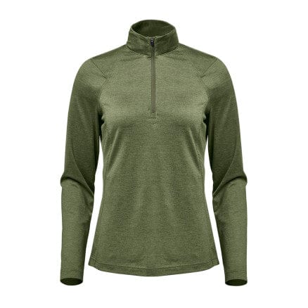 Stormtech Crews Sage Green Heather / XS Stormtech Women's Milano 1/4 Zip Pullover