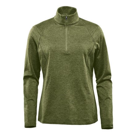 Stormtech Crews Sage Green Heather / XS Stormtech Women's Treeline Performance 1/4 Zip Pullover