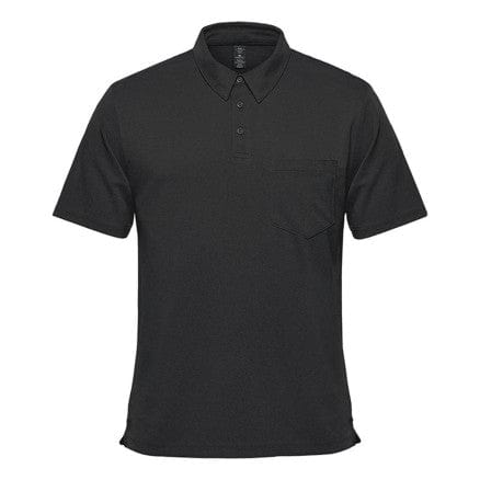 Stormtech Polos / Shirts Black / S Stormtech Mens Dockyard Performance Short Sleeve Polo