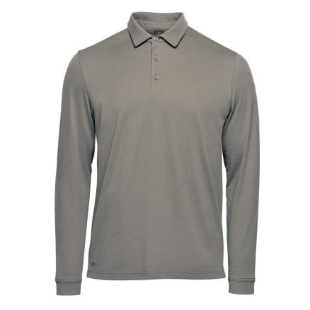 Stormtech Polos / Shirts Granite / S Stormtech Men's Nevada L/S Micro Pique Polo