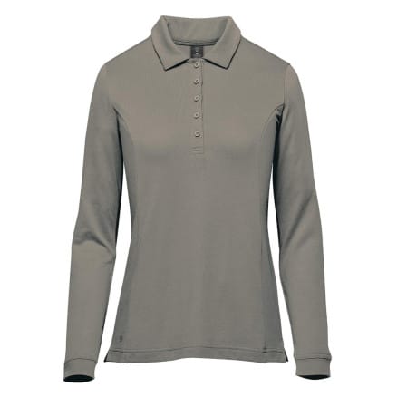 Stormtech Polos / Shirts Granite / XS Stormtech Women's Nevada L/S Micro Pique Polo