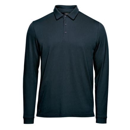 Stormtech Polos / Shirts Midnight / S Stormtech Men's Nevada L/S Micro Pique Polo