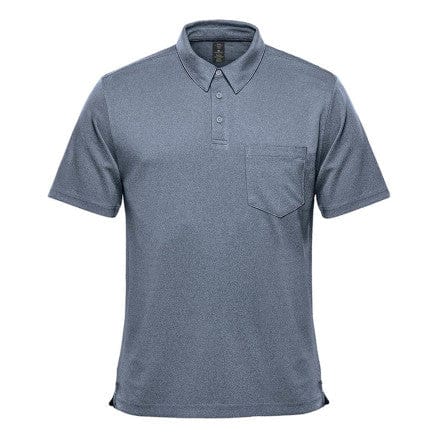 Stormtech Polos / Shirts Navy Heather / S Stormtech Mens Dockyard Performance Short Sleeve Polo