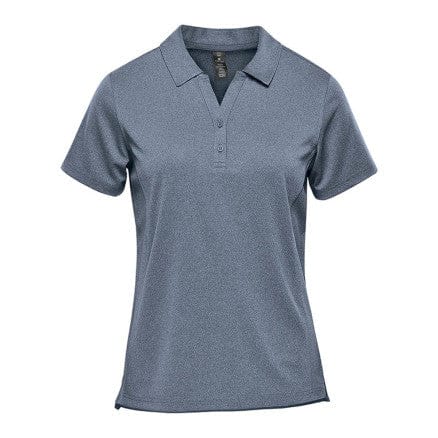 Stormtech Polos / Shirts Navy Heather / XS Stormtech Womens Dockyard Performance Short Sleeve Polo