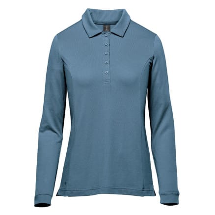 Stormtech Polos / Shirts Retro Blue / XS Stormtech Women's Nevada L/S Micro Pique Polo