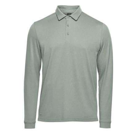 Stormtech Polos / Shirts Storm Grey / S Stormtech Men's Nevada L/S Micro Pique Polo