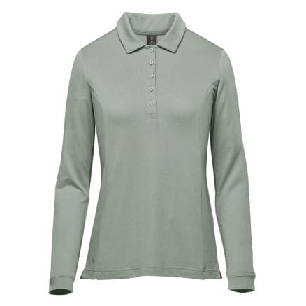 Stormtech Polos / Shirts Storm Grey / XS Stormtech Women's Nevada L/S Micro Pique Polo