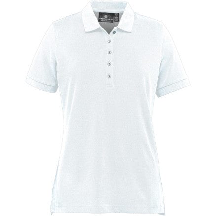 Stormtech Polos / Shirts White / XS Stormtech Womens Nantucket Stretch Pique Polo
