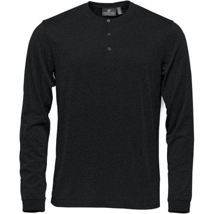 Stormtech T-Shirts Black / S Stormtech Men's Torcello L/S Henley