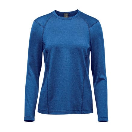 Stormtech T-Shirts Classic Blue Heather / XS Stormtech Women's Milano Longsleeve Crew Neck