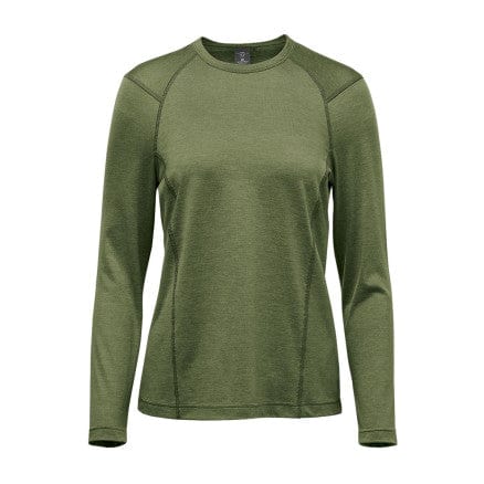 Stormtech T-Shirts Sage Green Heather / XS Stormtech Women's Milano Longsleeve Crew Neck