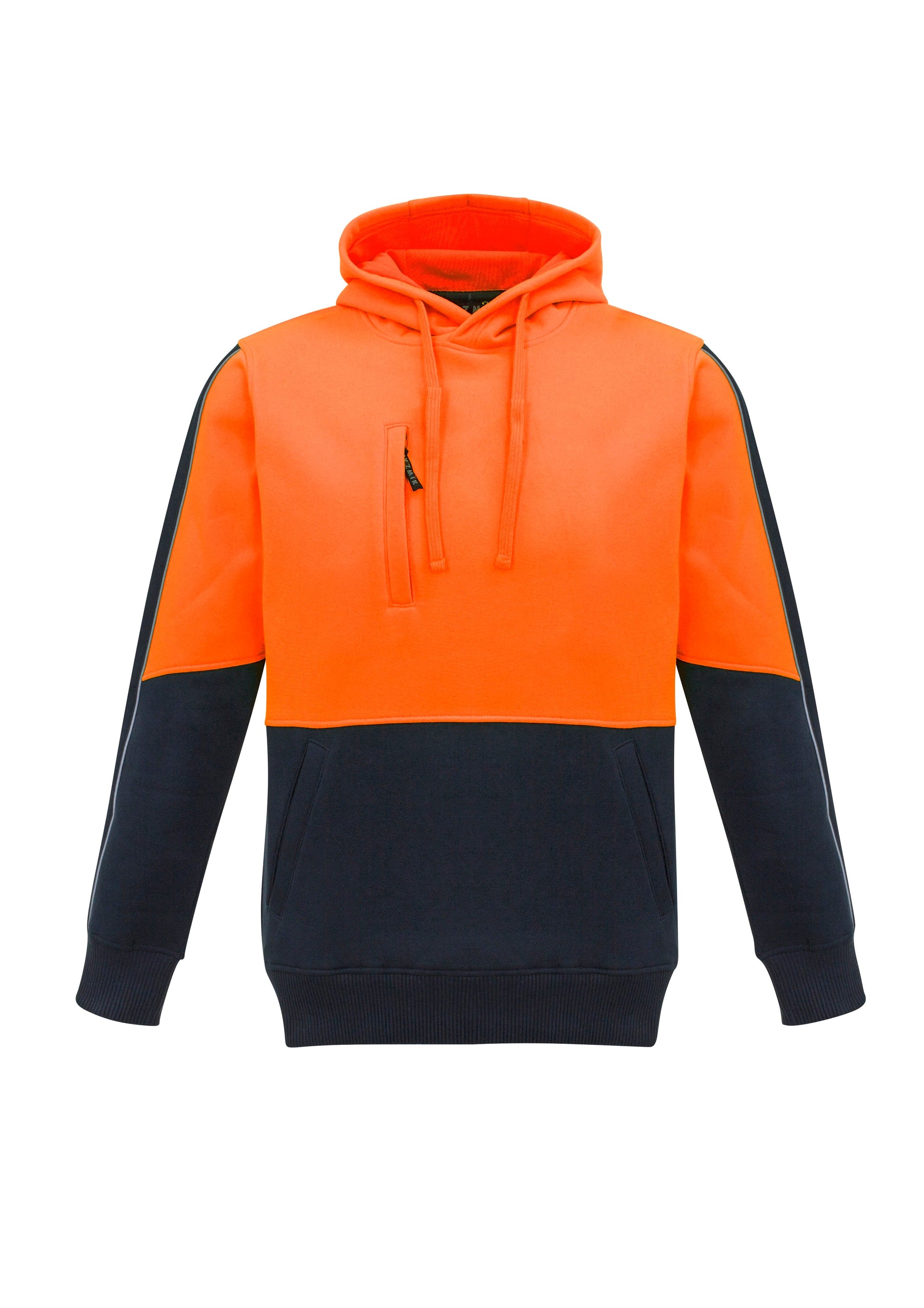Syzmik Hoodies Orange/Navy / 2XS Syzmik Unisex Hi Vis Pullover Hoodie