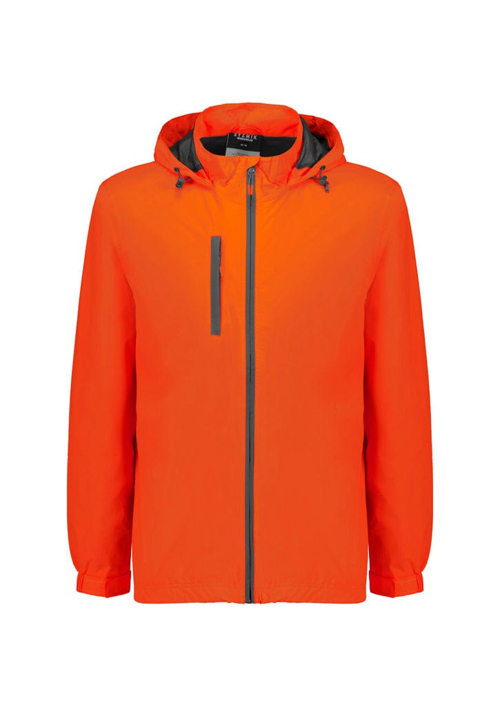 Syzmik Jackets / Vests Orange / 2XS Syzmik Unisex Super Light Packable Rain Jacket