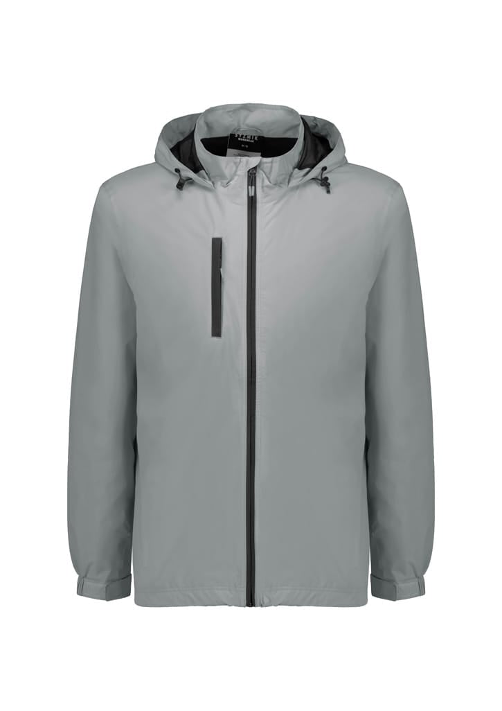Syzmik Jackets / Vests Silver / 2XS Syzmik Unisex Super Light Packable Rain Jacket