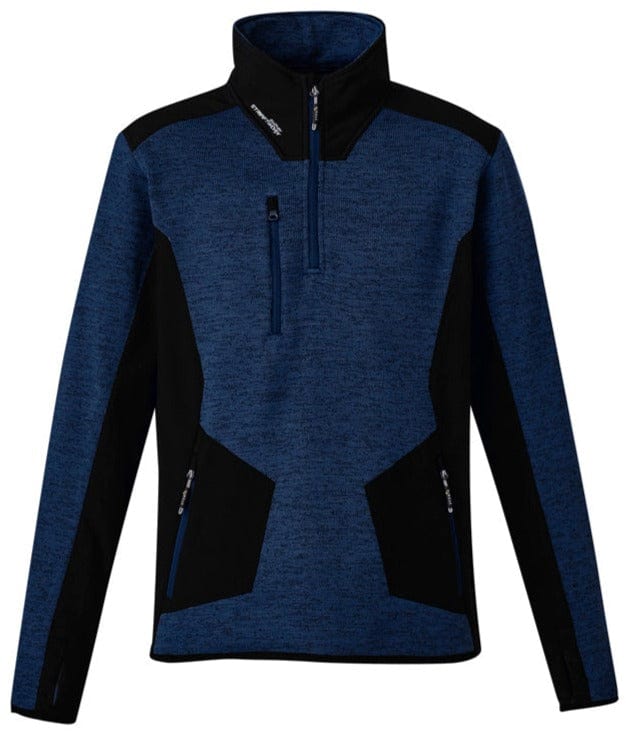 Syzmik Polars Navy/Black / 2XS Syzmik Unisex Streetworx Reinforced 1/4 Zip Pullover