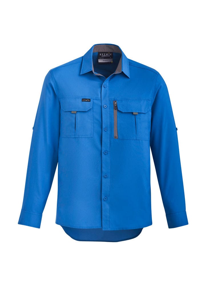 Syzmik Polos / Shirts Cobalt / 2XS Syzmik Men's Outdoor L/S Shirt