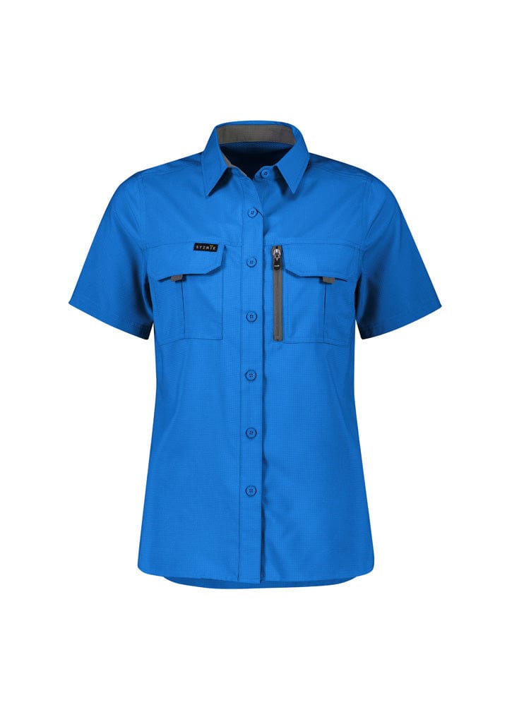 Syzmik Polos / Shirts Cobalt / 6 Syzmik Women's Outdoor Short Sleeve Shirt