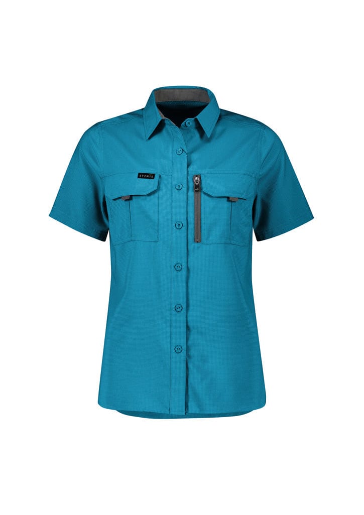 Syzmik Polos / Shirts Diesel / 6 Syzmik Women's Outdoor Short Sleeve Shirt