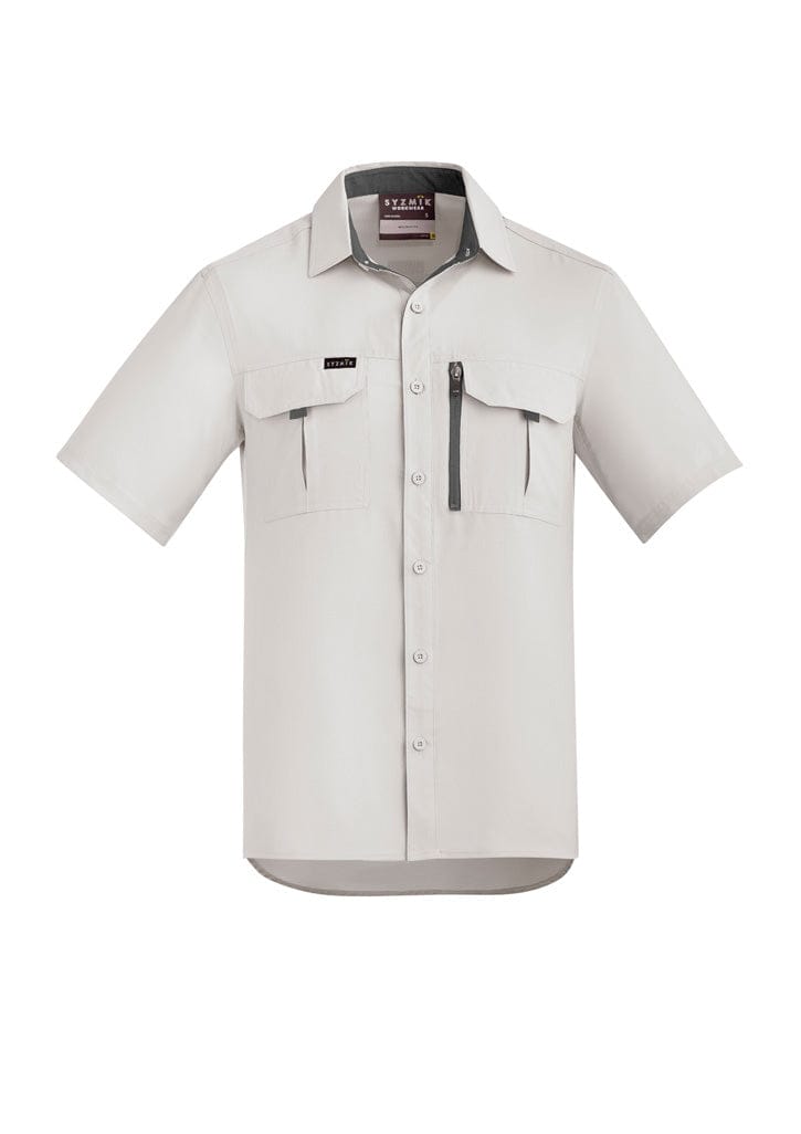 Syzmik Polos / Shirts Natural / 2XS Syzmik Men's Outdoor S/S Shirt