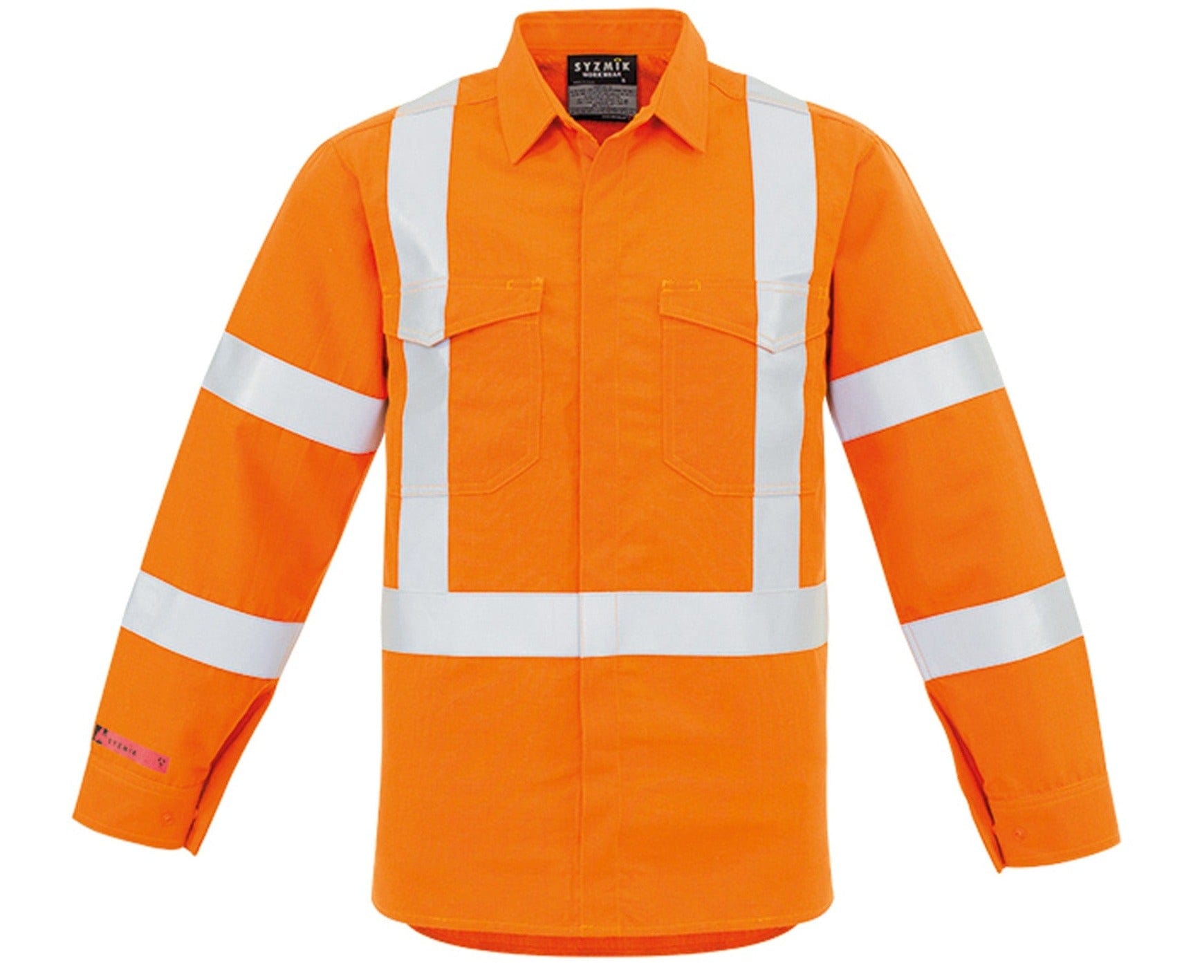 Syzmik Polos / Shirts Orange / 2XS Syzmik Men's X Back Taped Shirt