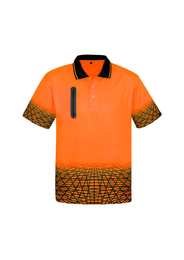 Syzmik Polos / Shirts Orange/Navy / XS Syzmik Men's Tracks Polo