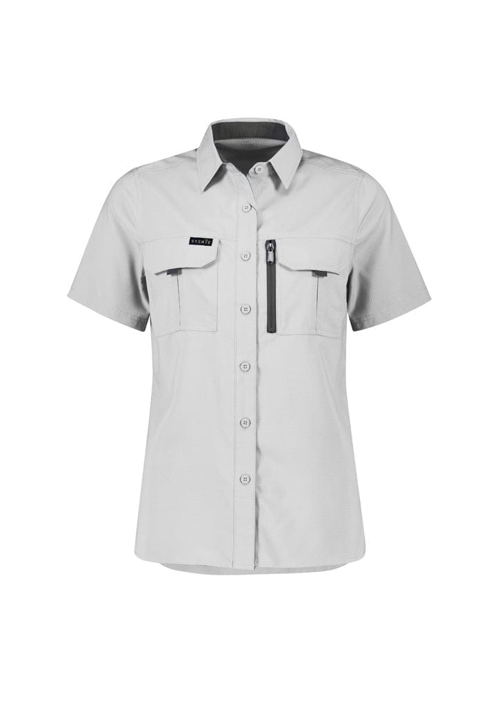 Syzmik Polos / Shirts Stone / 6 Syzmik Women's Outdoor Short Sleeve Shirt