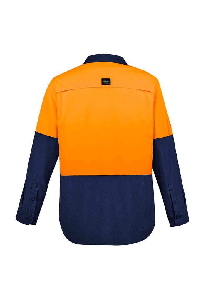 Syzmik Polos / Shirts Syzmik Men's Hi Vis Outdoor L/S Shirt