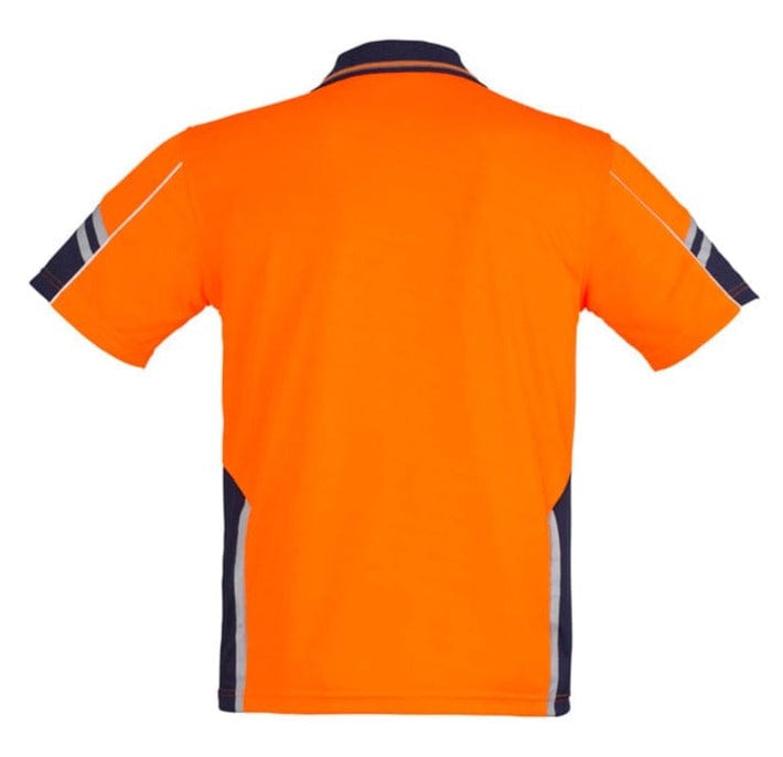 Syzmik Polos / Shirts Syzmik Men's Hi Vis Squad S/S Polo