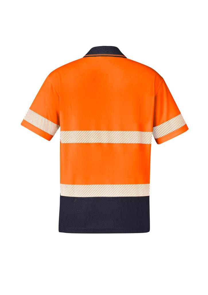 Syzmik Polos / Shirts Syzmik Unisex Hi Vis Segmented S/S Polo - Hoop Taped