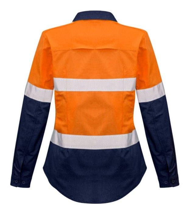 Syzmik Polos / Shirts Syzmik Women's Rugged Cooling Taped Hi Vis Spliced Shirt