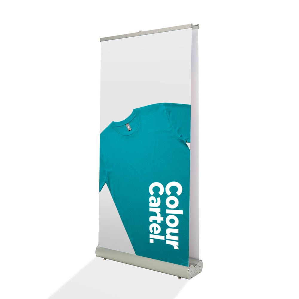 The Colour Cartel Decals / Signage 1200mm W x 2000mm H / 1 Double Sided Pull Up Banners