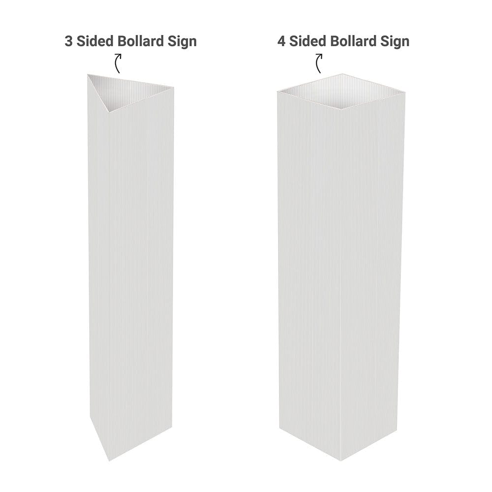 The Colour Cartel Decals / Signage Bollard Signs