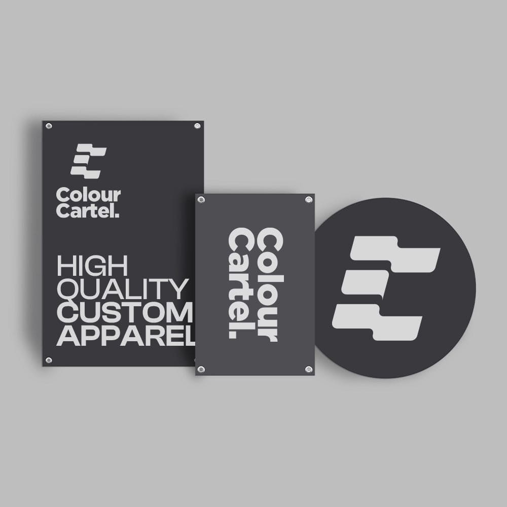 The Colour Cartel Decals / Signage Corflute Signs