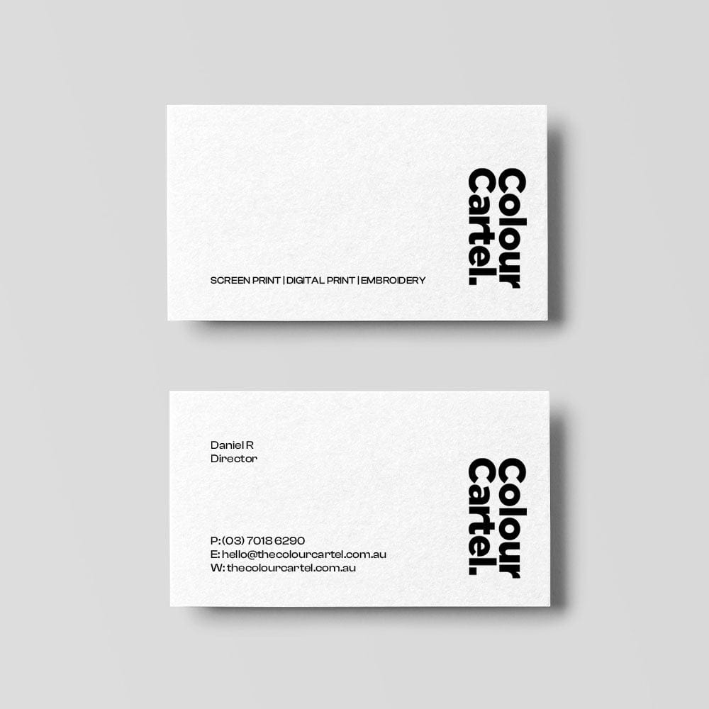 The Colour Cartel Decals / Signage Essential Business Cards