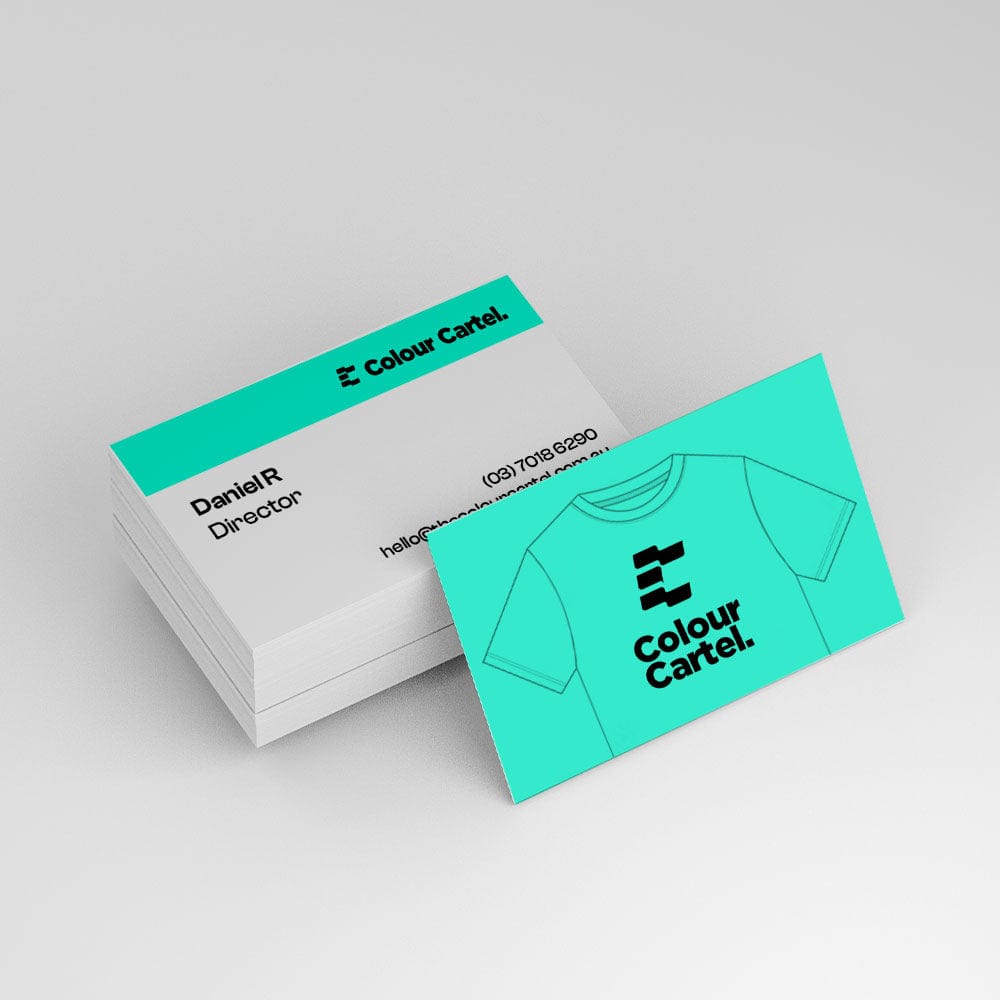 The Colour Cartel Decals / Signage Premium Business Cards