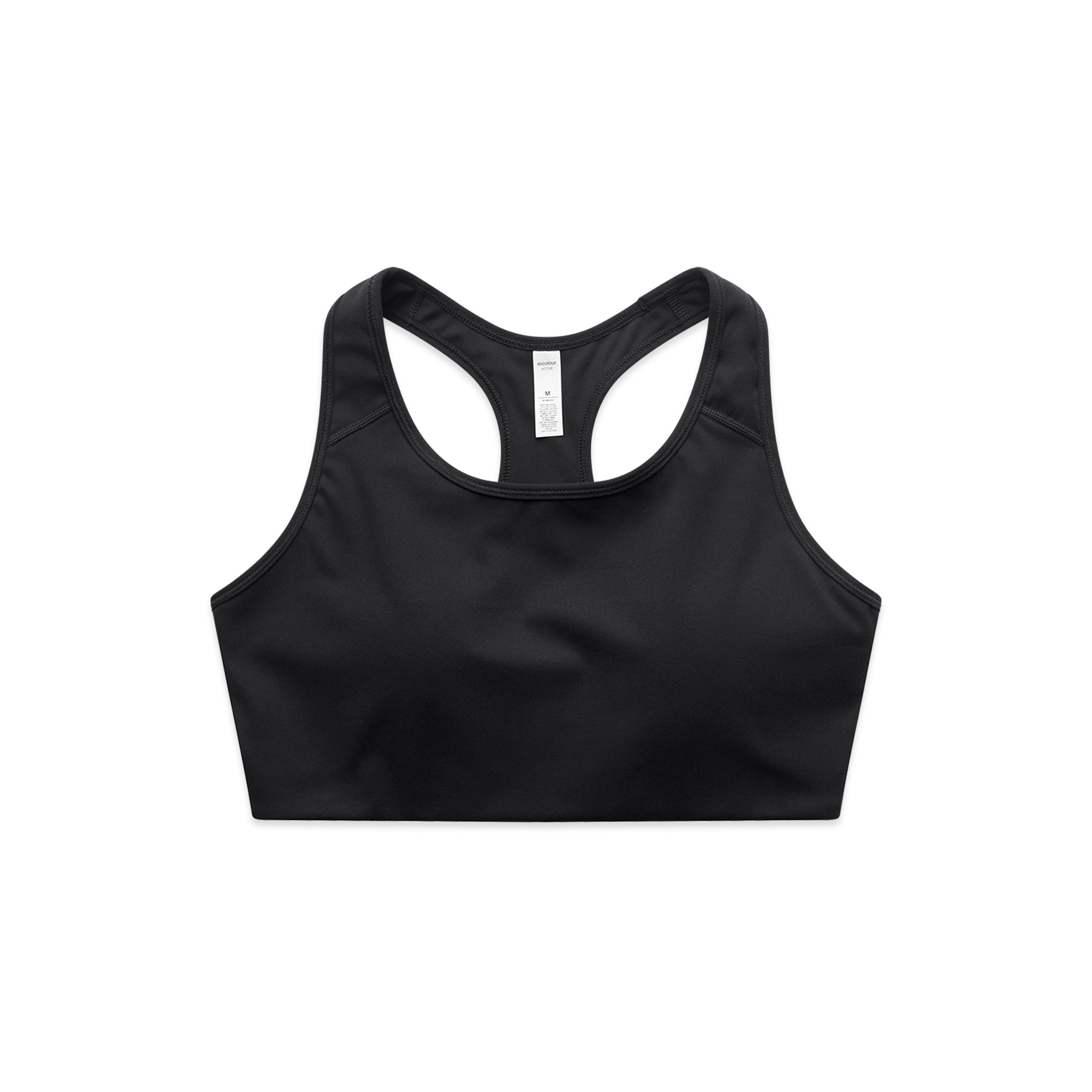 The Colour Cartel Tanks / Singlets Black / XS ASColour Womens Active Bra Top