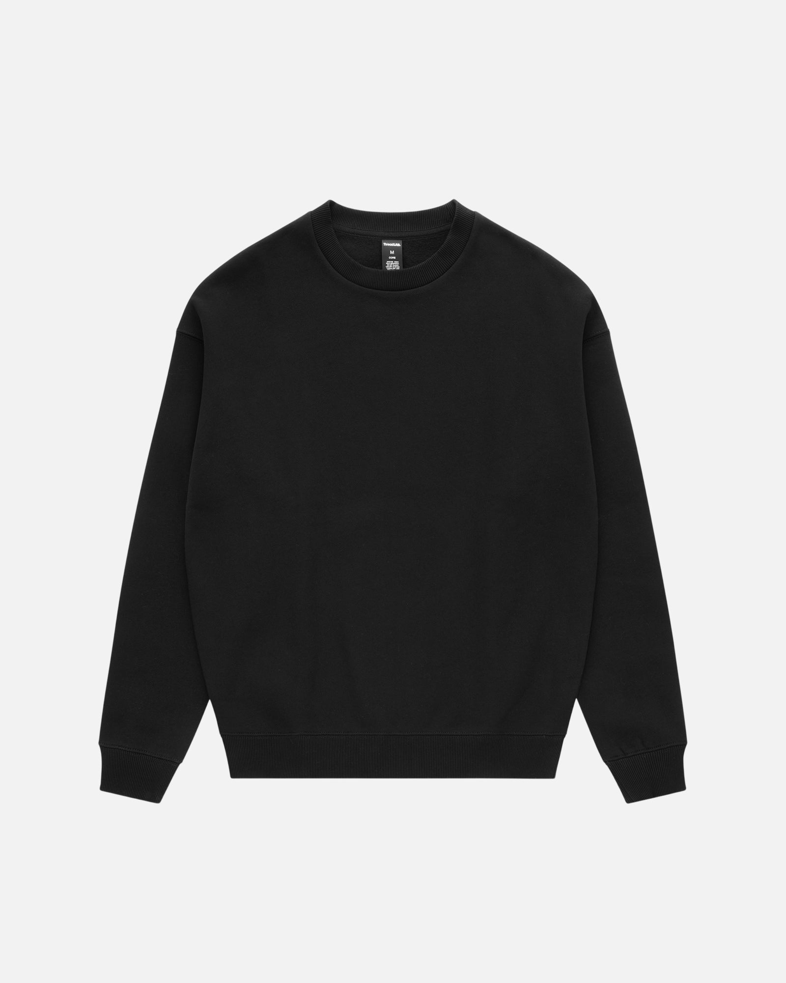 ThreadLAB Crews Black / XS ThreadLAB Core Crew