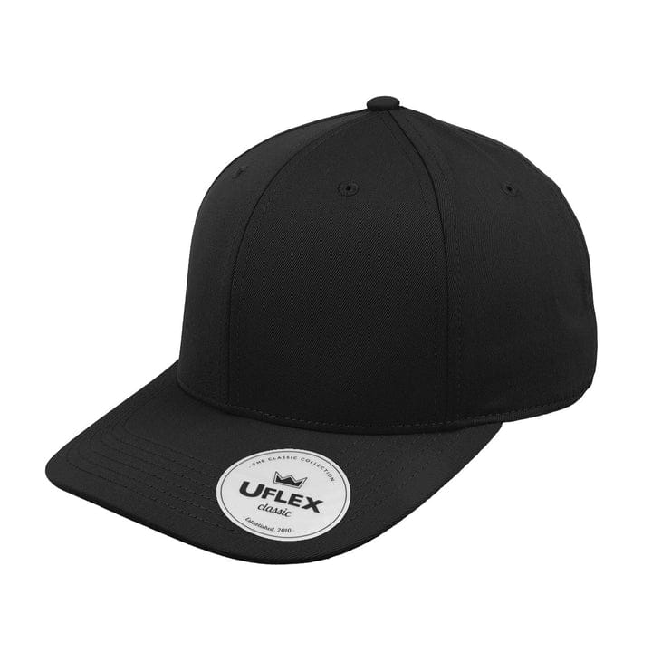 UFlex Hats Black / OS UFlex Classic 6 Panel Cap