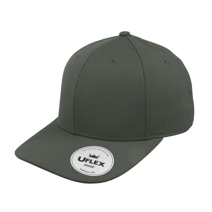 UFlex Hats Charcoal / OS UFlex Classic 6 Panel Cap