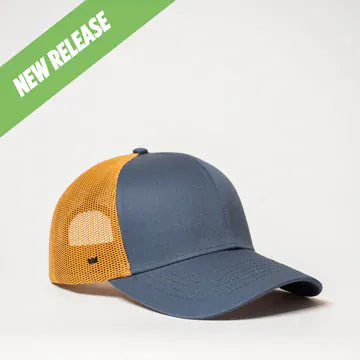 UFlex Hats Petrol / Khaki Mesh / OS UFlex Classic Ultra-lite 6 Panel Trucker Cap