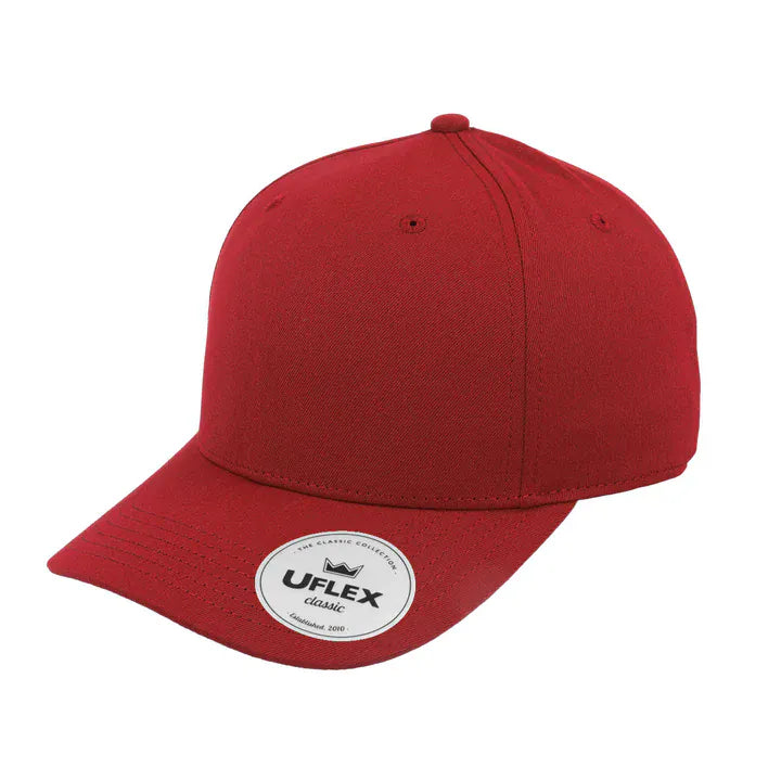 UFlex Hats Red / OS UFlex Classic 5 Panel Cap
