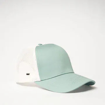 UFlex Hats Sky Grey / White Mesh / OS UFlex Classic Ultra-lite 5 Panel Trucker Cap
