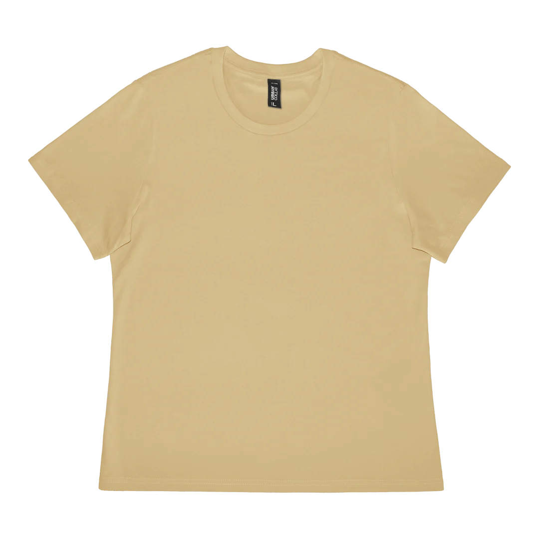 Urban Collab T-Shirts Camel / XS Urban Collab Set Ladies Tee